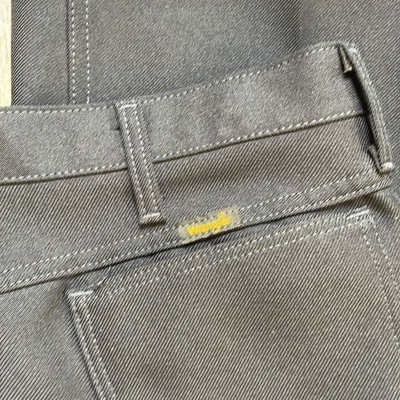 Wrangler Men’s Navy Blue Polyester Bootcut Pants, size 36x32 - Picture 8 of 8